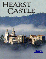 William Randolph Hearst started to build his fabulous estate overlooking the village of San Simeon in 1919.  After his death, it became a California State Park.
